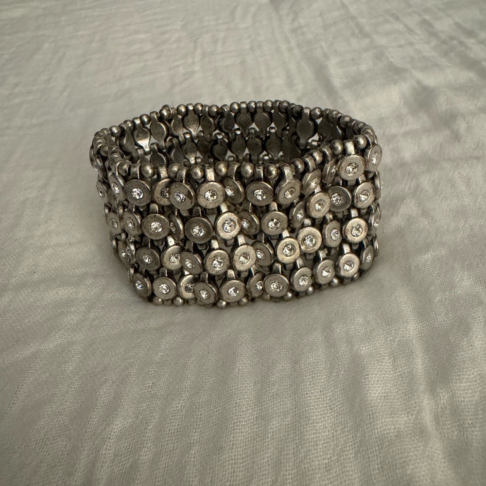 Gunmetal Stretch Bracelet